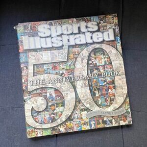 sports illustrated 50th anniversary hardback book